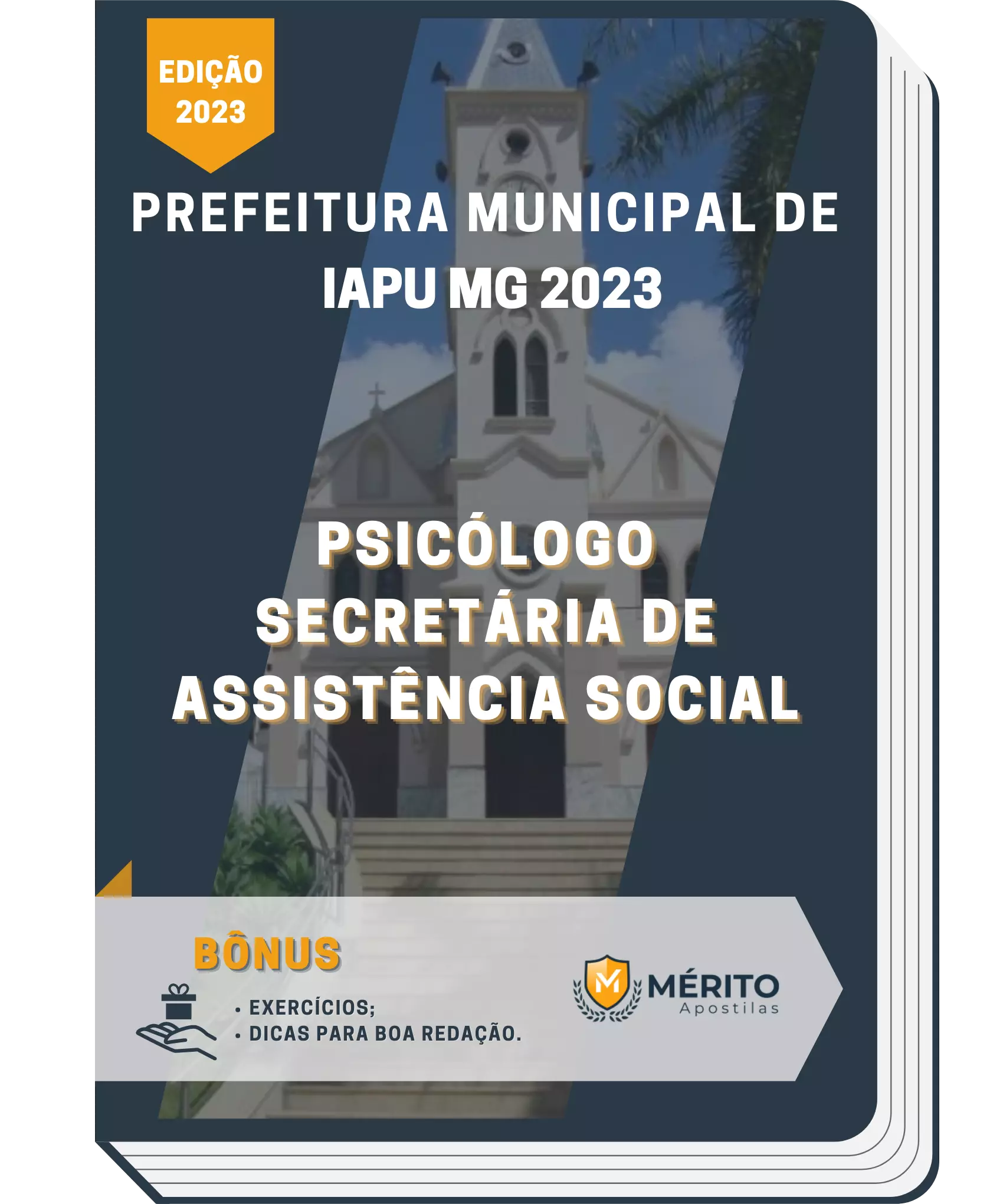 Apostila Psicólogo Secretária De Assistência Social Prefeitura de Iapu MG 2023