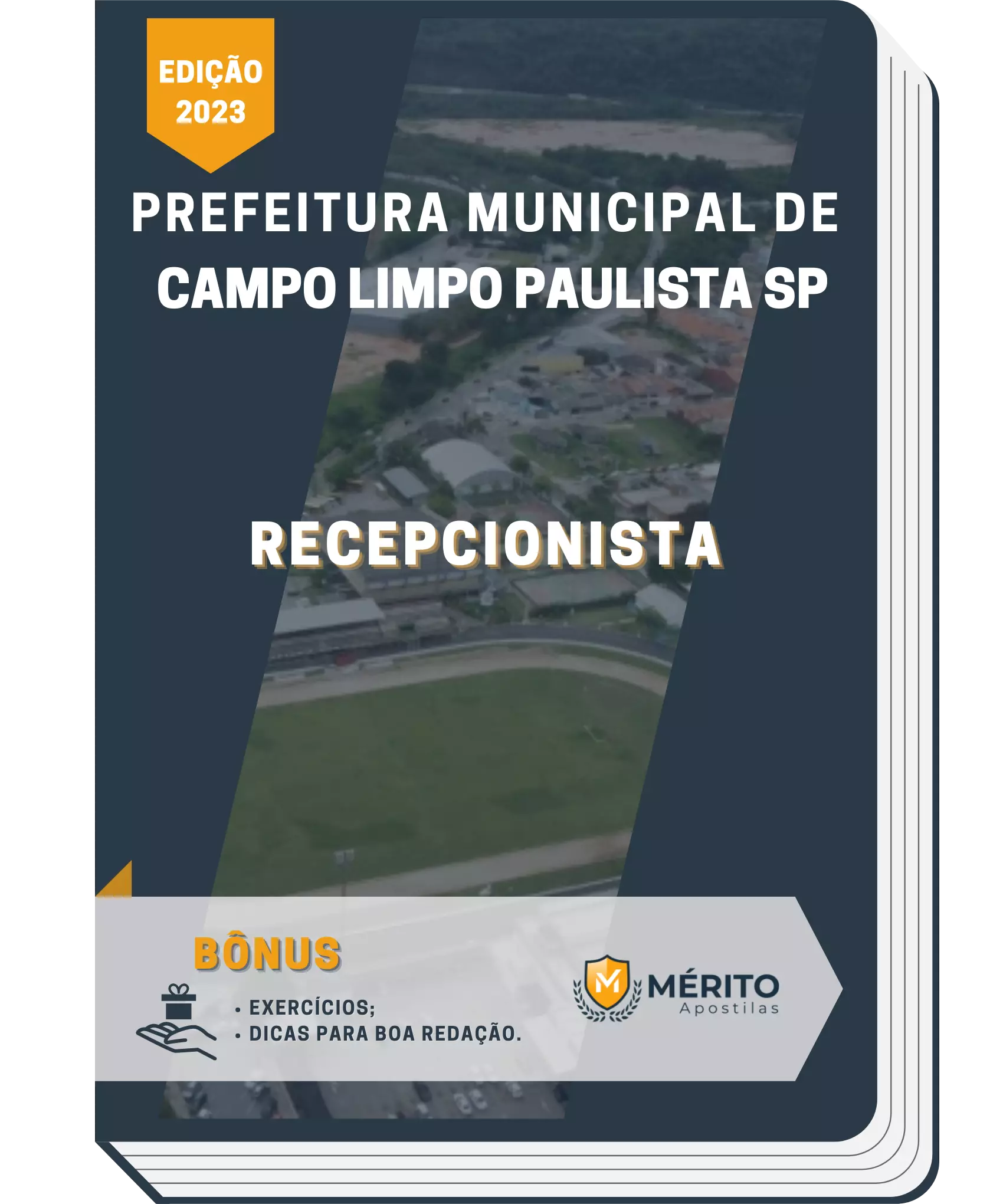 Apostila Recepcionista Prefeitura de Campo Limpo Paulista SP 2023