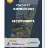 Apostila Recepcionista Concurso Itapema SC 2023