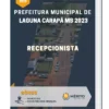 Apostila Recepcionista Prefeitura de Laguna Carapã MS 2023