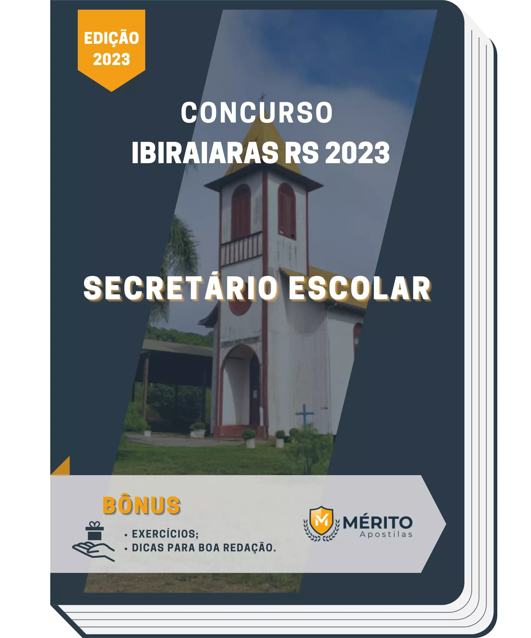 Apostila Secretário Escolar Concurso Ibiraiaras RS 2023