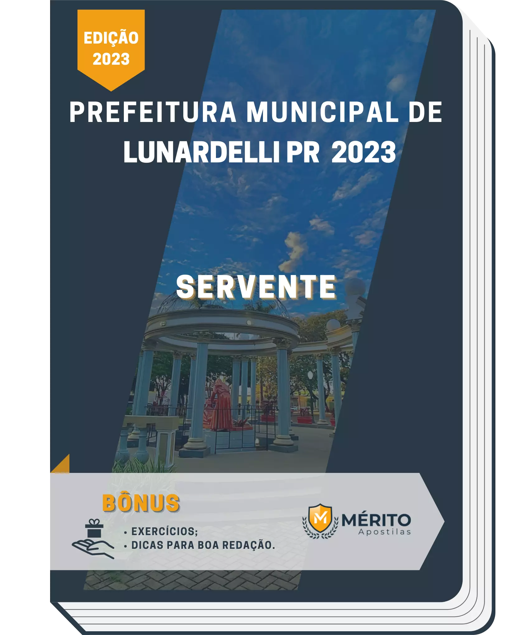 Apostila Servente Prefeitura de Lunardelli PR 2023