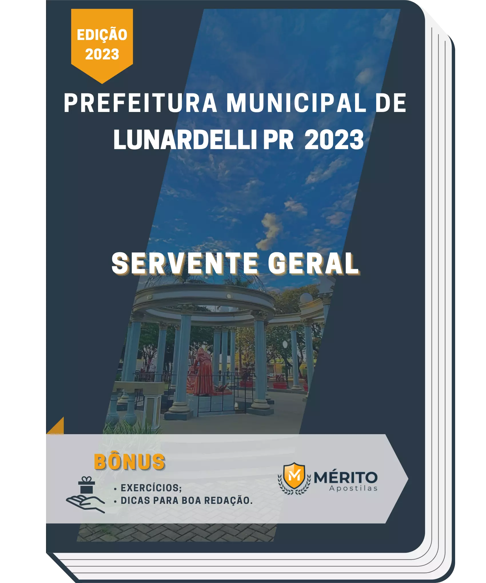 Apostila Servente Geral Prefeitura de Lunardelli PR 2023