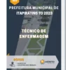 Apostila Técnico De Enfermagem Prefeitura de Itapiratins TO 2023