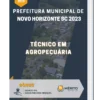 Apostila Técnico Em Agropecuária Prefeitura de Novo Horizonte SC 2023
