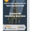 Apostila Técnico Em Vigilância Sanitária Prefeitura de Santa Helena PB 2023