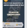 Apostila Técnico de Contabilidade Prefeitura de Américo Brasiliense SP 2023