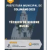 Apostila Técnico de Higiene Bucal Prefeitura de Coluna MG 2023