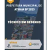Apostila Técnico em Desenho Prefeitura de Atibaia SP 2023