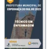 Apostila Técnico em Enfermagem Prefeitura de Esperança do Sul RS 2023