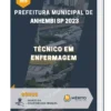Apostila Técnico em Enfermagem Prefeitura de Anhembi SP 2023