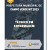 Apostila Técnico em Enfermagem Prefeitura de Campo Verde MT 2023
