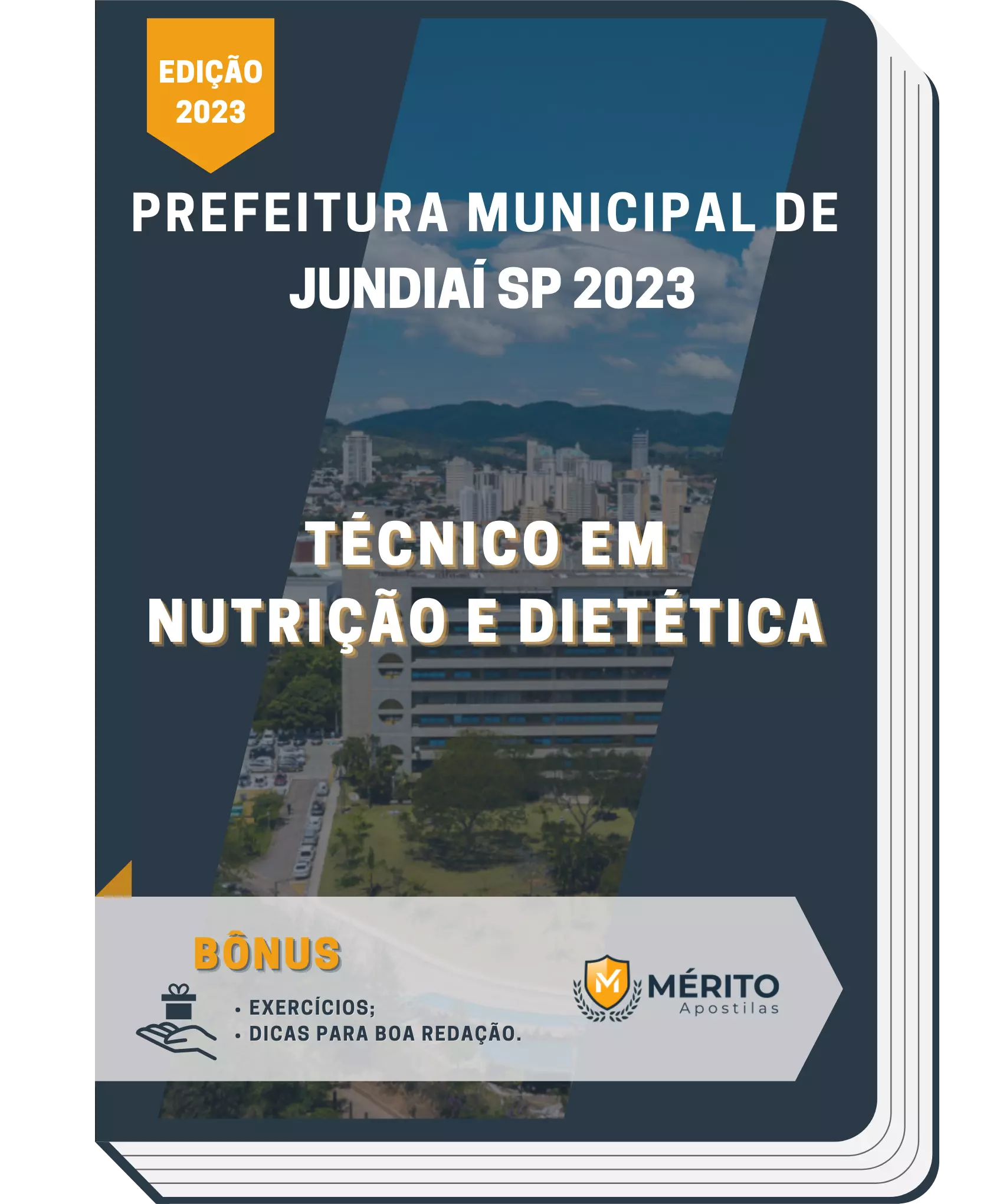 Apostila Técnico em Nutrição e Dietética Prefeitura de Jundiaí SP 2023