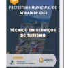 Apostila Técnico em Serviços de Turismo Prefeitura de Atibaia SP 2023