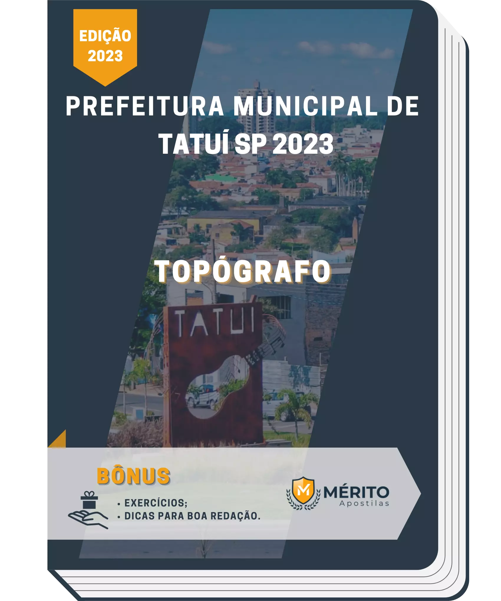 Apostila Topógrafo Prefeitura de Tatuí SP 2023