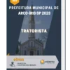 Apostila Tratorista Prefeitura de Arco Íris SP 2023