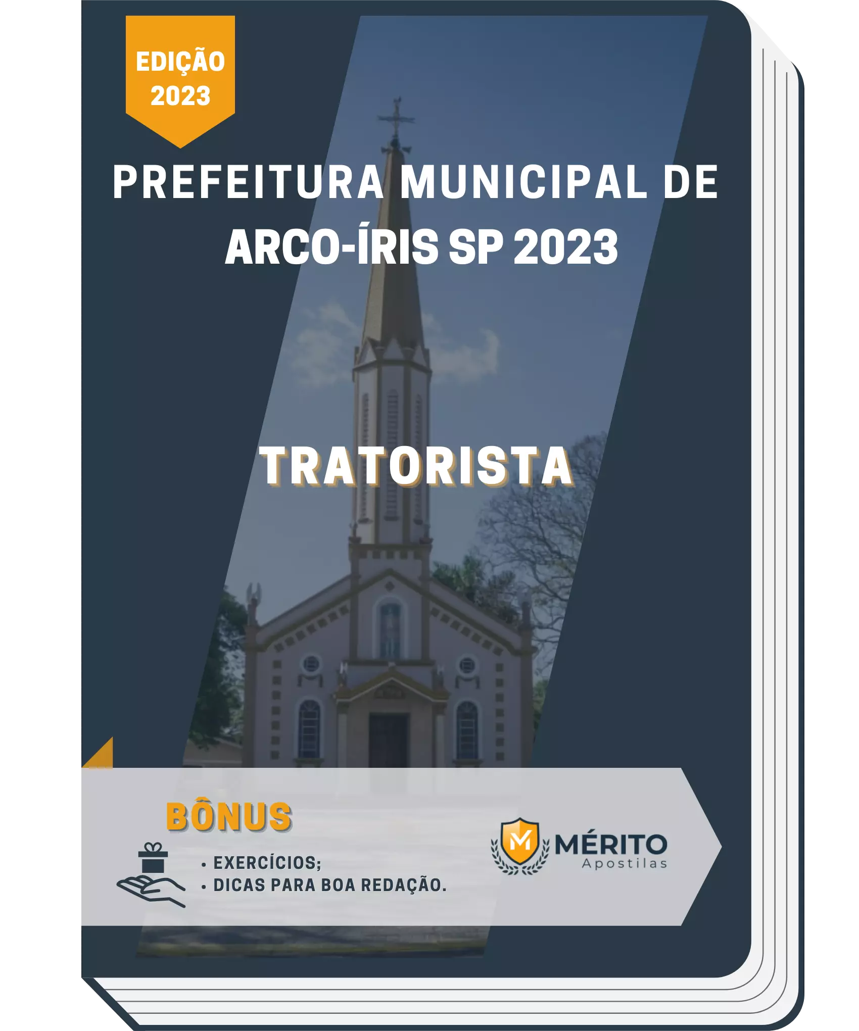 Apostila Tratorista Prefeitura de Arco Íris SP 2023