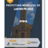 Apostila Vigia Prefeitura de Lastro PB 2023