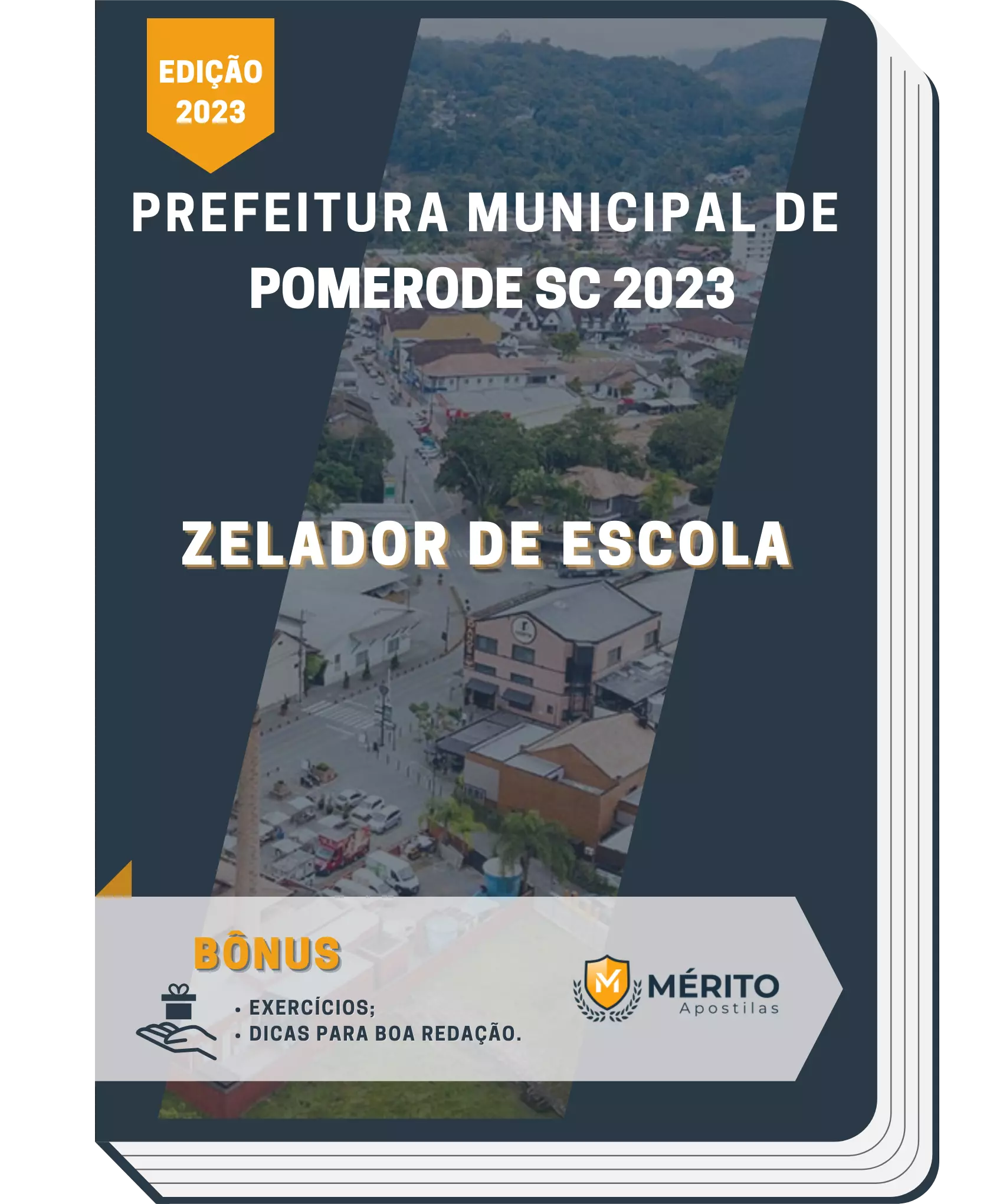 Apostila Zelador de Escola Prefeitura de Pomerode SC 2023