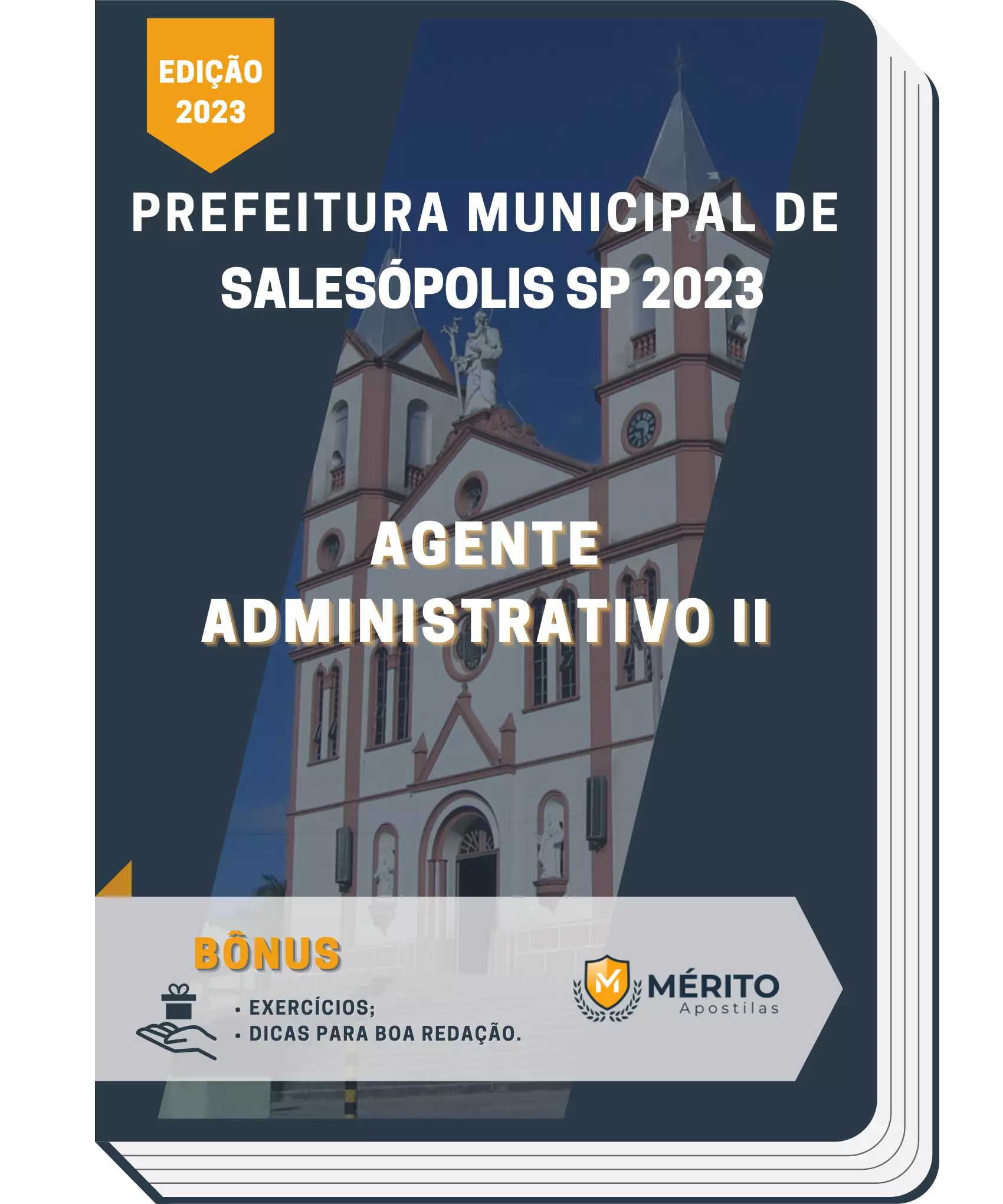 Apostila Agente Administrativo II Prefeitura de Salesópolis SP 2023