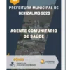 Apostila Agente Comunitário De Saúde Prefeitura de Berizal MG 2023