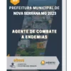 Apostila Agente De Combate A Endemias Prefeitura de Nova Serrana MG 2023