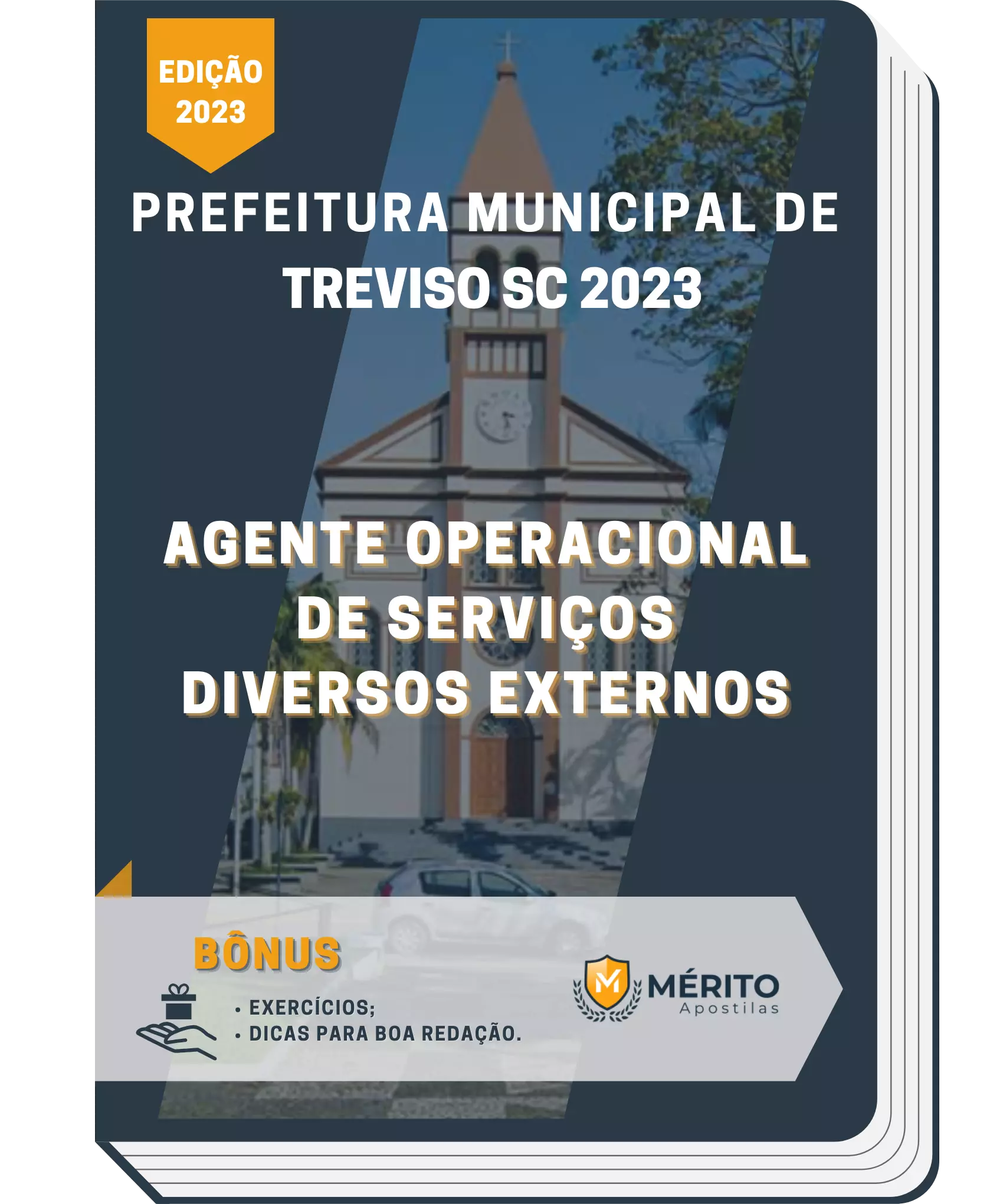 Apostila Agente Operacional de Serviços Diversos Externos Prefeitura de Treviso SC 2023