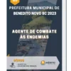 Apostila Agente de Combate às Endemias Prefeitura de Benedito Novo SC 2023