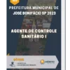 Apostila Agente de Controle Sanitário I Prefeitura de José Bonifácio SP 2023