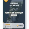 Apostila Agente de Serviços Gerais Concurso DPE MS 2023