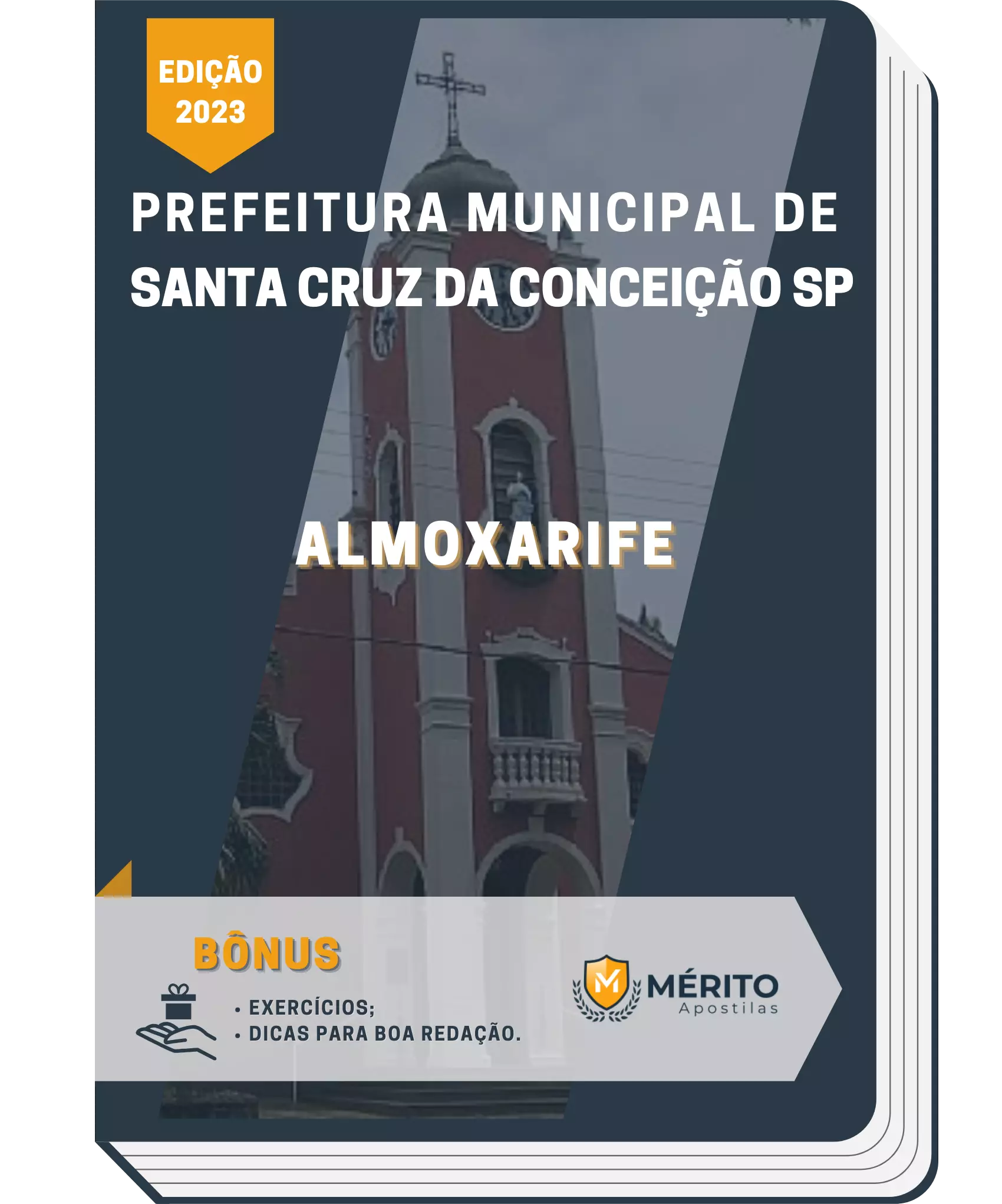 Apostila Almoxarife Prefeitura de Santa Cruz da Conceição SP 2023