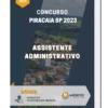 Apostila Assistente Administrativo Concurso Piracaia SP 2023