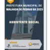 Apostila Assistente Social Prefeitura de Malhada de Pedras BA 2023