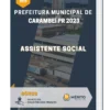 Apostila Assistente Social Prefeitura de Carambeí PR 2023