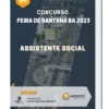 Apostila Assistente Social Concurso Feira de Santana BA 2023