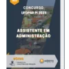 Apostila Assistente em Administração Concurso UFDPar PI 2023
