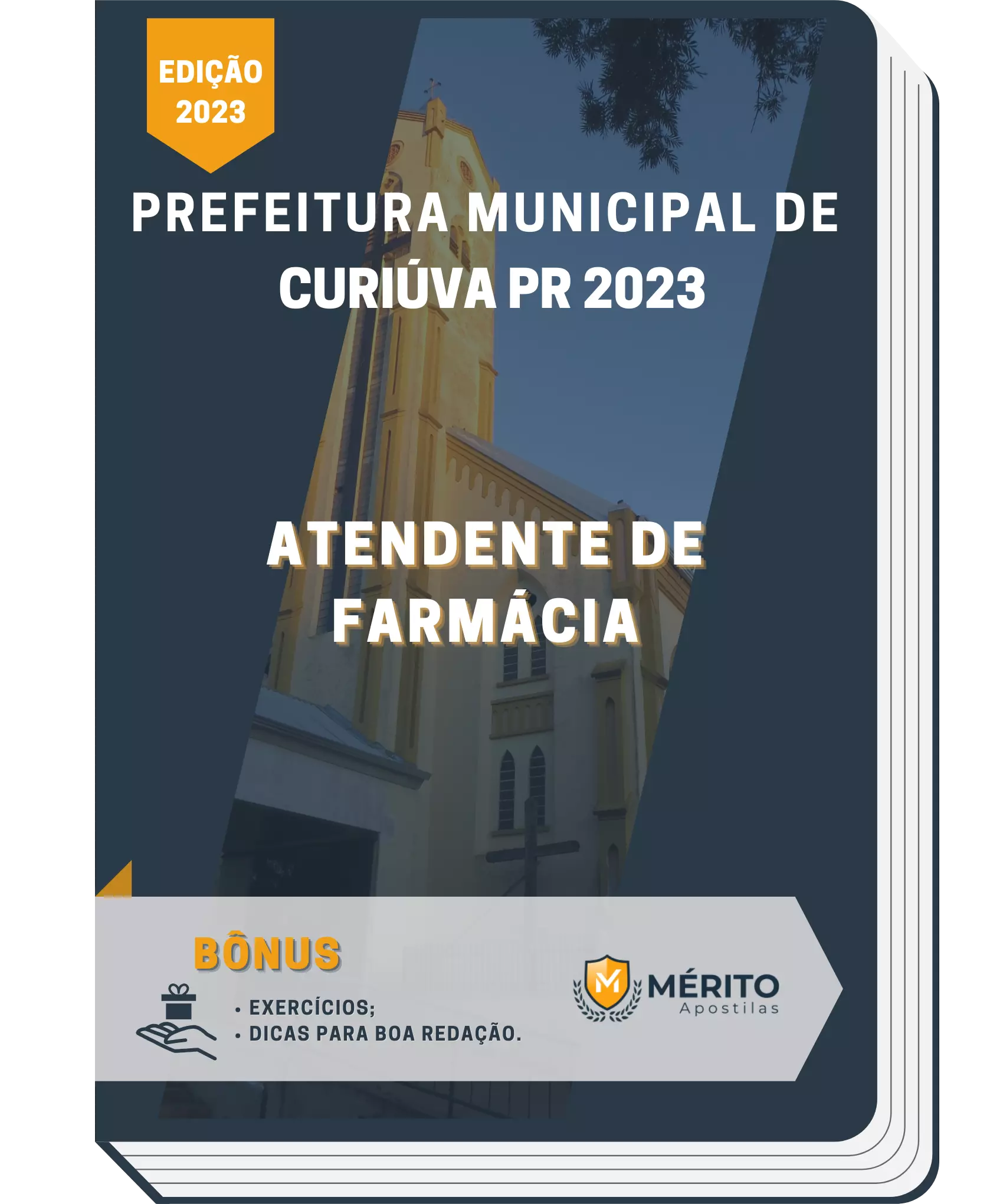 Apostila Atendente De Farmácia Prefeitura de Curiúva PR 2023