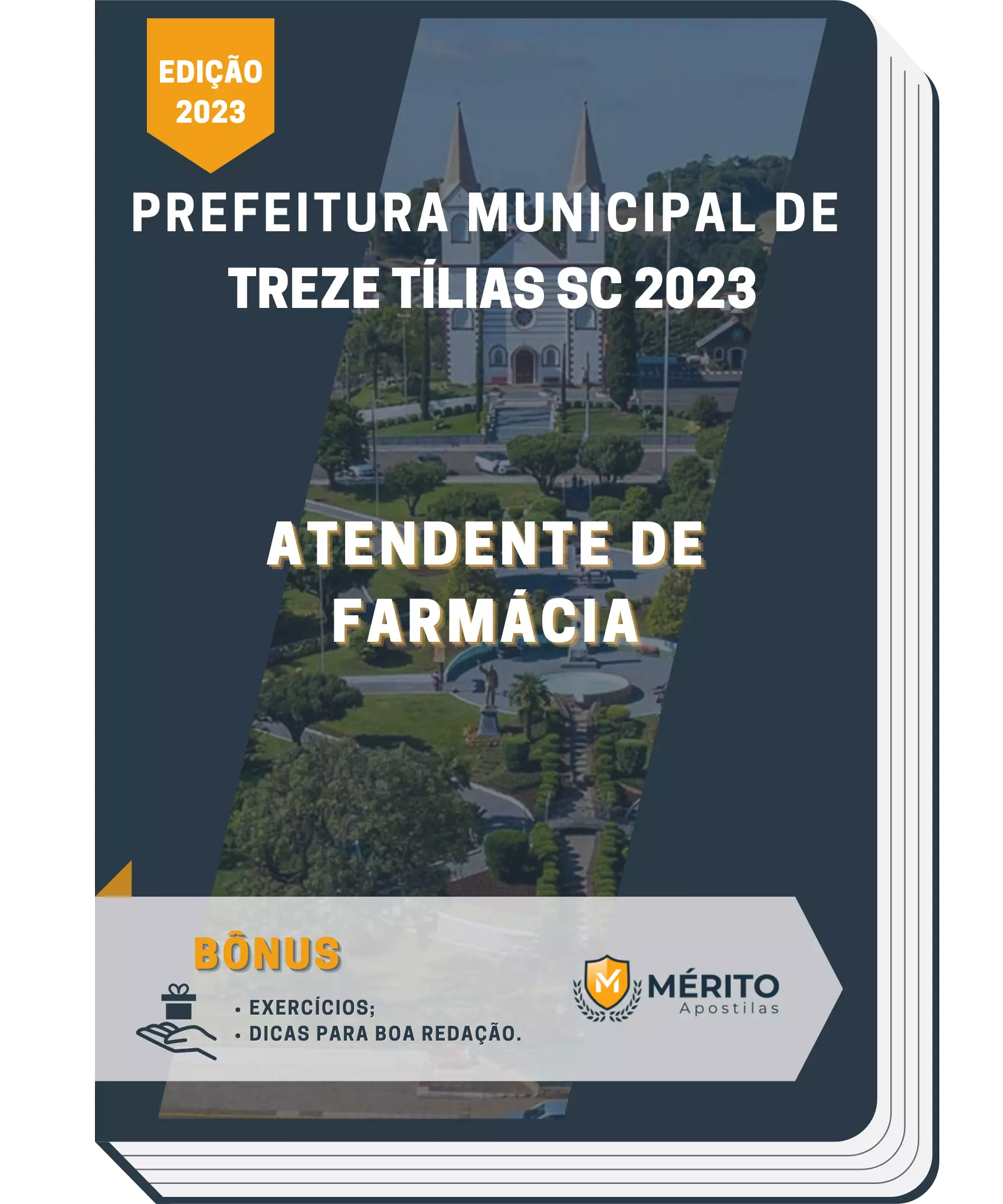 Apostila Atendente De Farmácia Prefeitura de Treze Tílias SC 2023