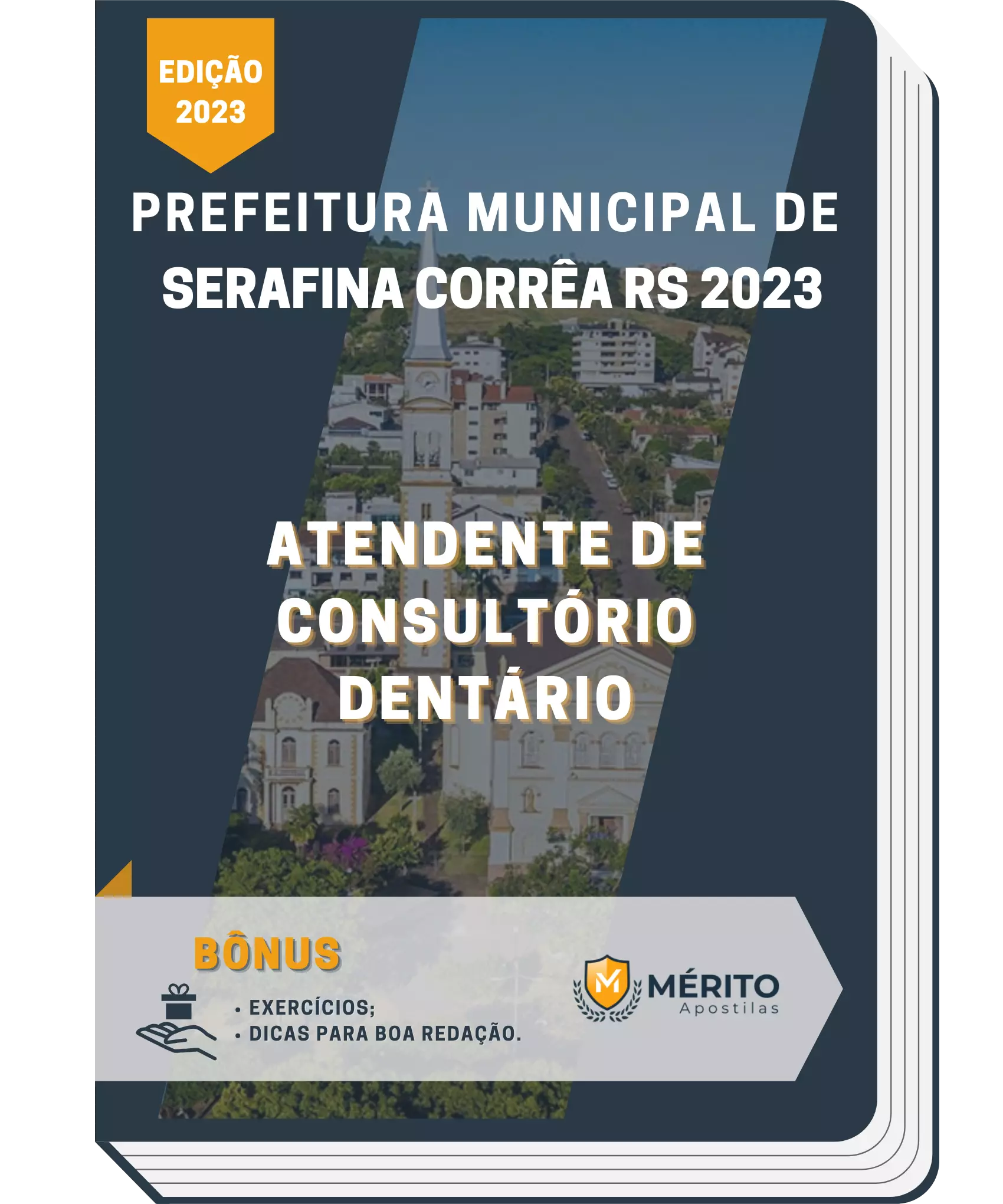 Apostila Atendente de Consultório Dentário Prefeitura de Serafina Corrêa RS 2023