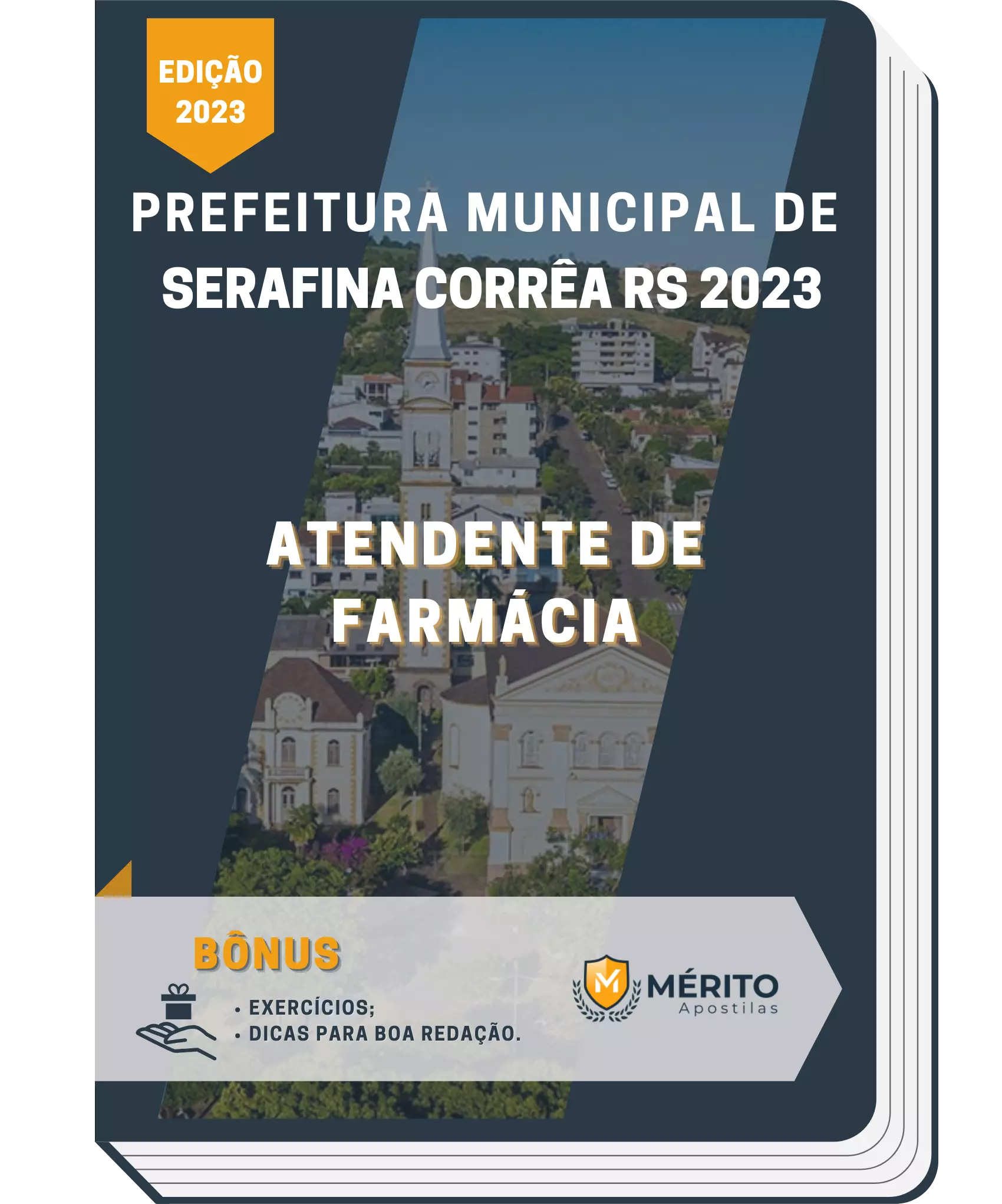 Apostila Atendente de Farmácia Prefeitura de Serafina Corrêa RS 2023