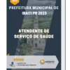 Apostila Atendente de Serviço de Saúde Prefeitura de Ibaiti PR 2023