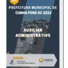 Apostila Auxiliar Administrativo Prefeitura de Cunha Porã SC 2023