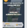 Apostila Auxiliar Administrativo I Prefeitura de Curvelo MG 2023