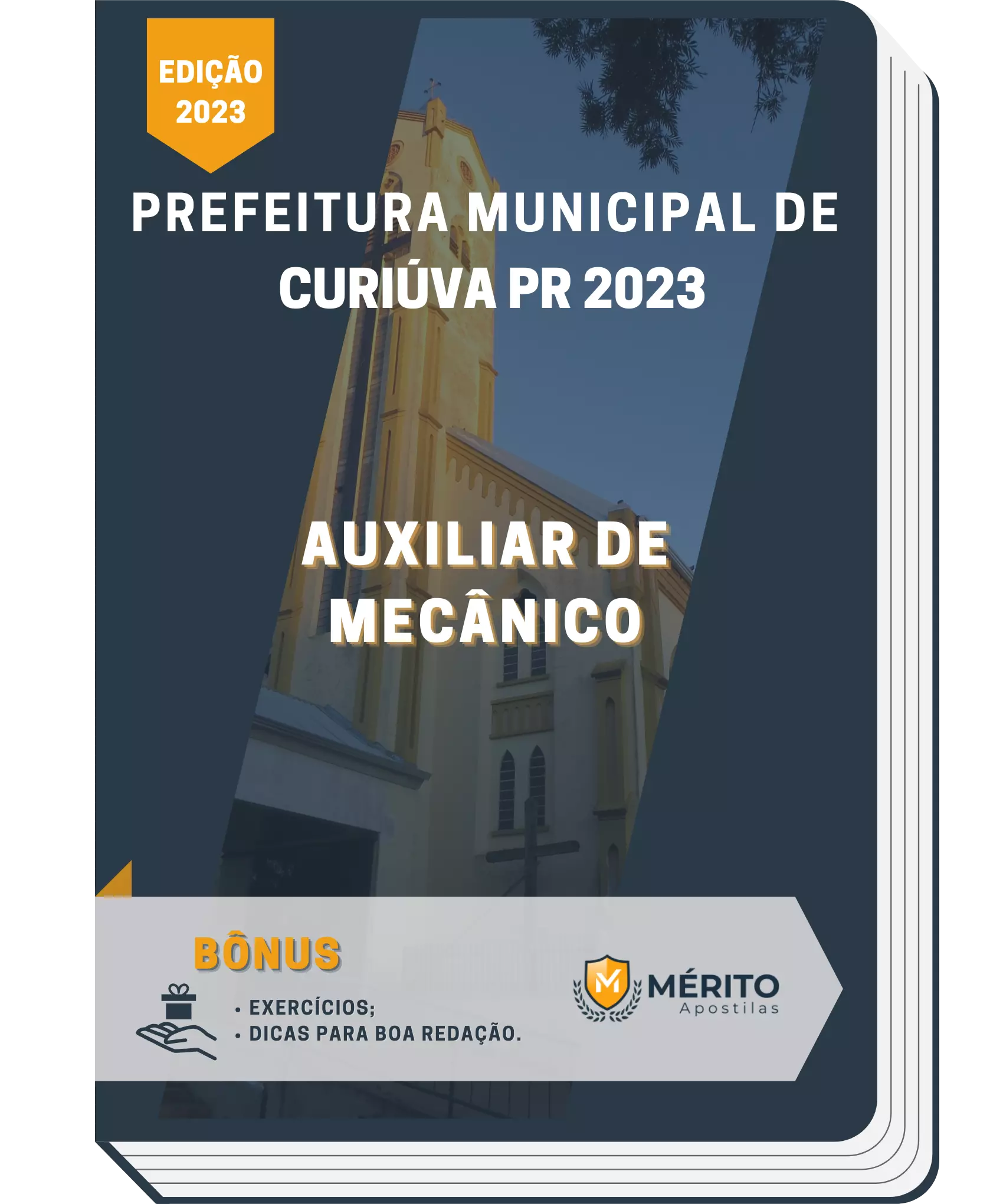 Apostila Auxiliar De Mecânico Prefeitura de Curiúva PR 2023