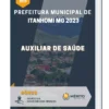 Apostila Auxiliar De Saúde Prefeitura de Itanhomi MG 2023