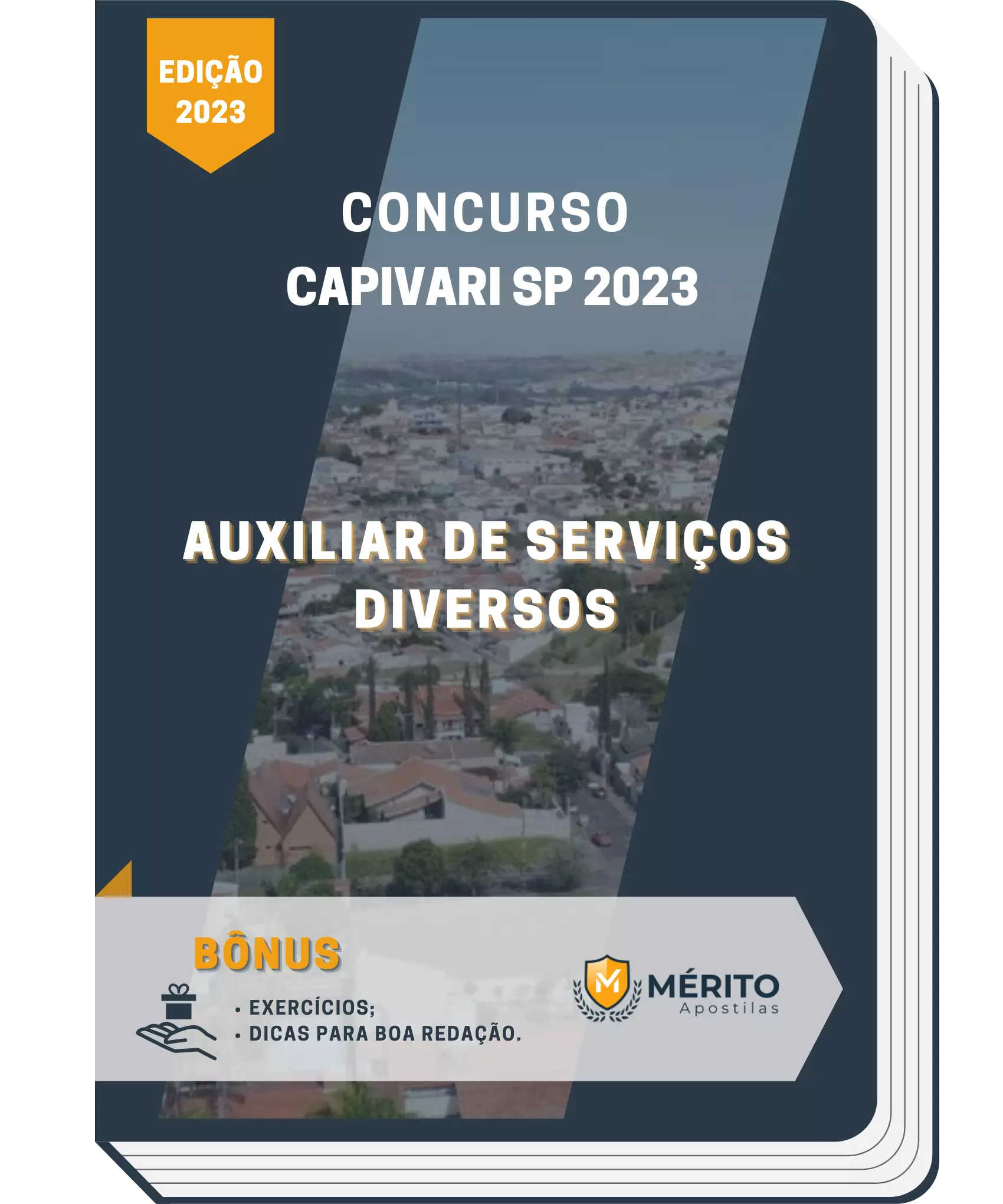 Apostila Auxiliar De Serviços Diversos Concurso Capivari SP 2023