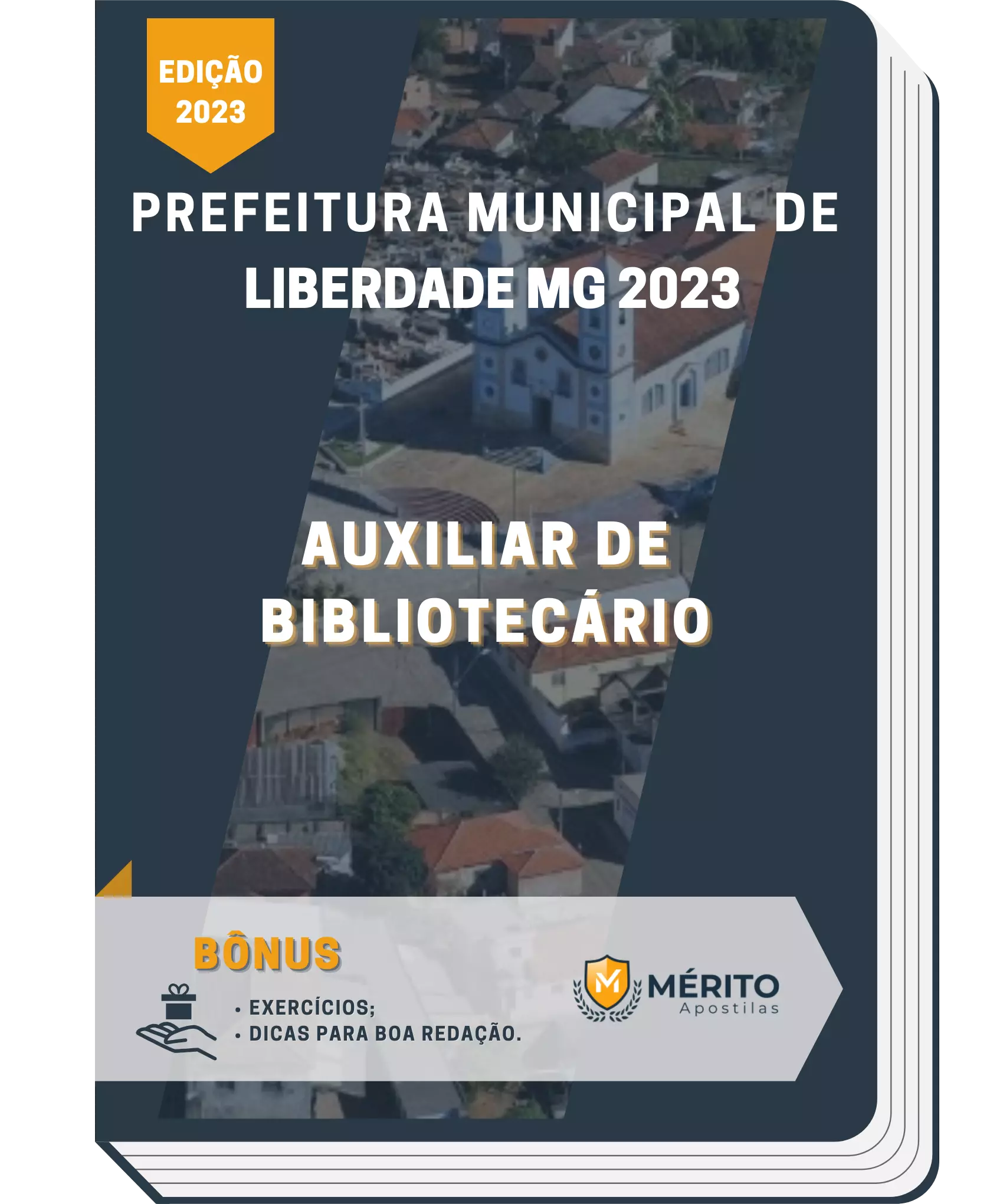 Apostila Auxiliar de Bibliotecário Prefeitura de Liberdade MG 2023