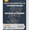 Apostila Auxiliar de Cozinha Prefeitura de Tupanciretã RS 2023