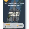 Apostila Auxiliar de Farmácia Prefeitura de Treviso SC 2023