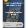 Apostila Auxiliar de Saúde Bucal Prefeitura de São Gabriel RS 2023